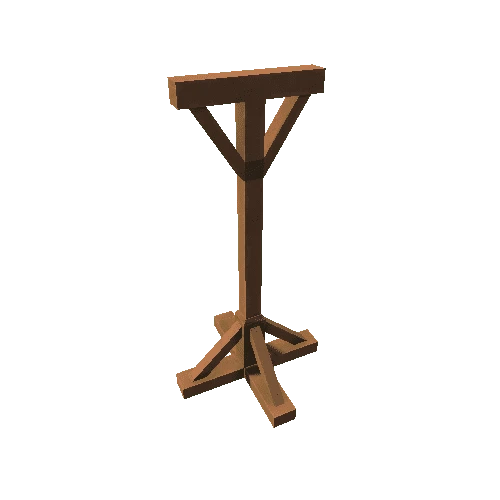 wooden stand